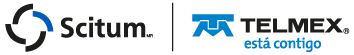 Logos Telmex y Scitum